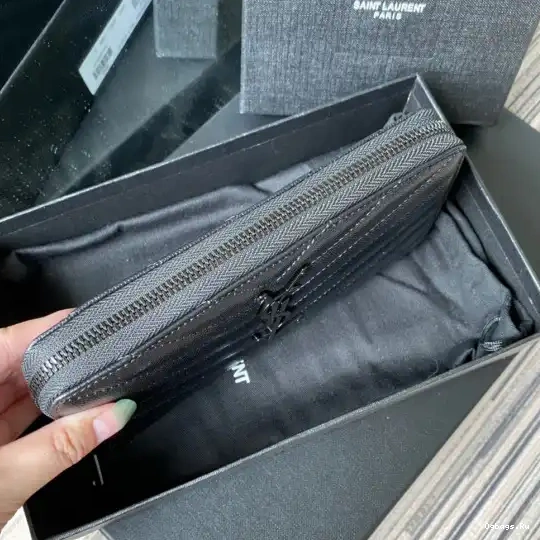 WALLET YSL MONOGRAM ZIPPY 0604